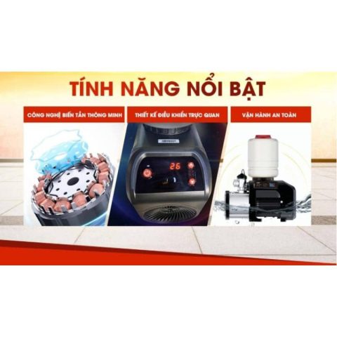 Bơm tăng áp biến tần Shirai IJLm