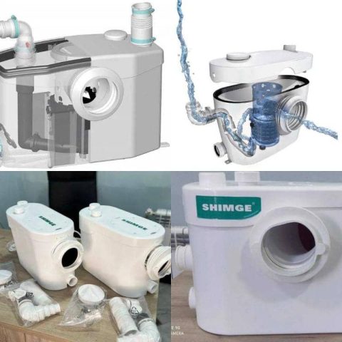 Bơm giải pháp nhà vệ sinh tự động SHIMGE WT400-A