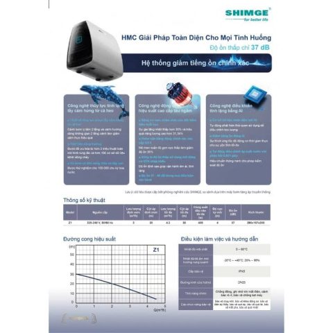 Bơm tăng áp biến tần thông minh Z1