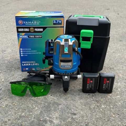Máy Laser cân mực 5 tia xanh siêu sáng YMS-199TP