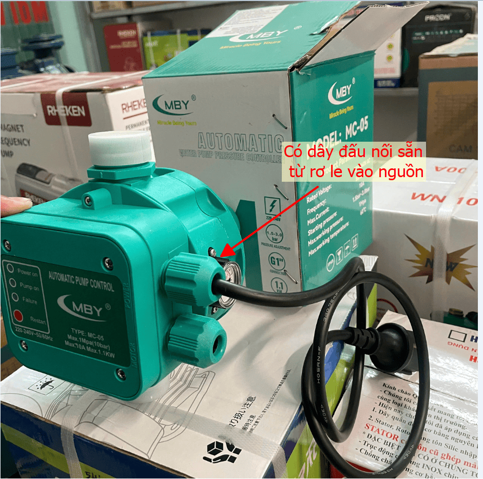 Rơ le điện tử báo cạn MBY MC-5