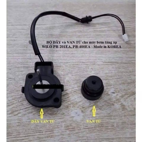 Cục van từ và dây van từ máy bơm Wilo